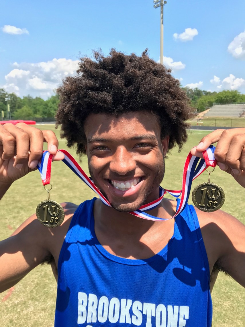 Joel 1st 400 meter at Area