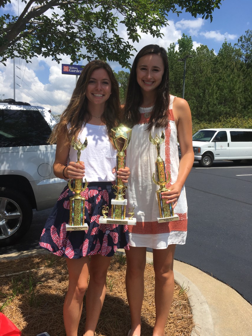 Sports Vision Luncheon 1 - Abigail and Abbie with Dr. C.jpg